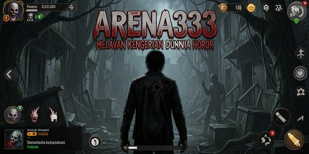 Screenshot menampilkan gameplay menegangkan dalam ARENA333.