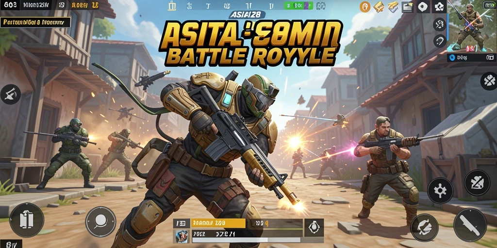Gameplay ASIA128 dengan aksi seru dan pertarungan intens.