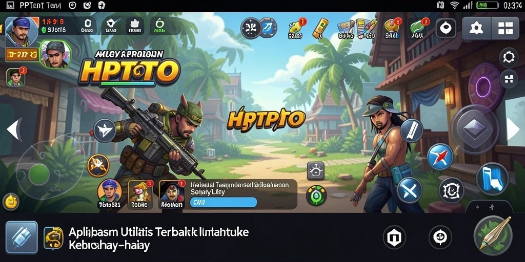 Tampilan antarmuka HPTOTO yang sederhana dan fungsional.